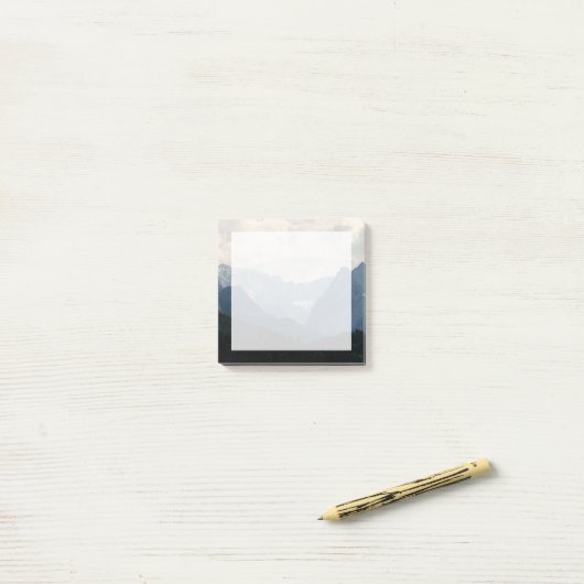 Natuur Alpenbergen Foto Land Post-it® Notes (Op bureau)