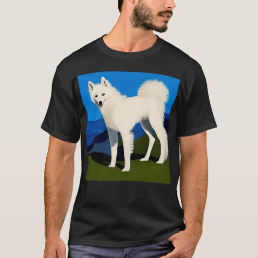 Natuur American Eskimo T-shirt (Voorkant)