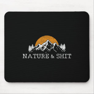Natuur & - Grappige Buitenlucht Bergen Kampere Muismat