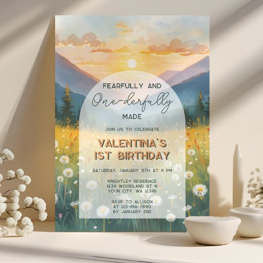 Natuur angstvallig wonderbaarlijk gemaakt eerste v kaart