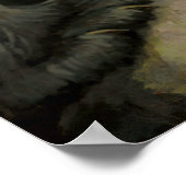 Natuur Art Poster Salmon Vist Beer Art Print (Hoek)