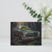 Natuur autos ansichtkaarten briefkaart (Staand voorkant)