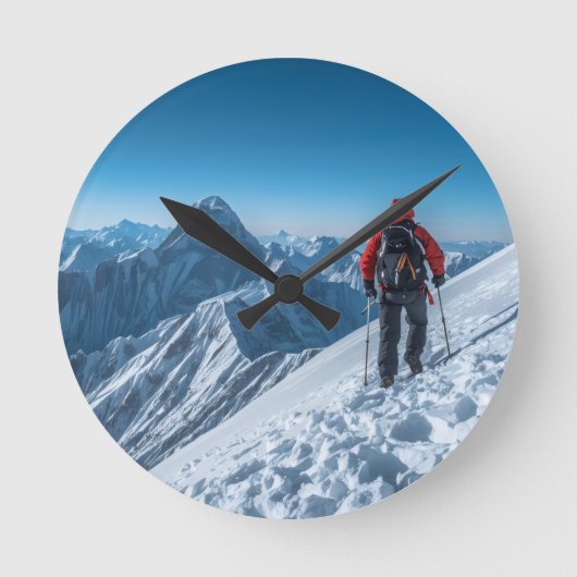 Natuur Avontuur Design Ronde Klok (Voorkant)