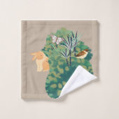 Natuur Bad Handdoek (Wasdoekje)