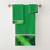 Natuur badhanddoeken set var bad handdoek (Insitu)