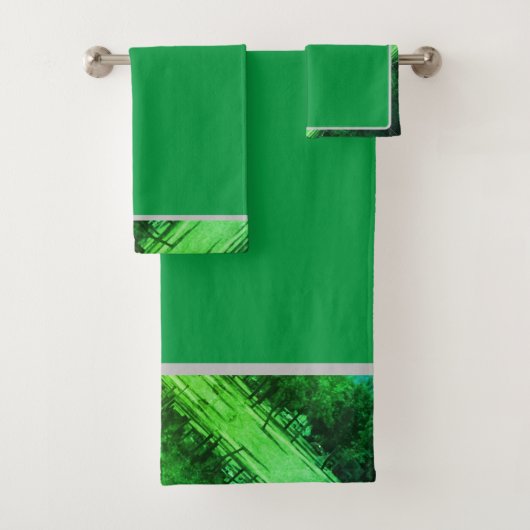 Natuur badhanddoeken set var bad handdoek (Insitu)