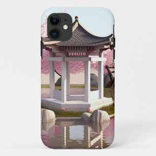 Natuur Beauty Sakura Cherry Blossom Garden Uitzich Case-Mate iPhone Case