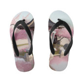 Natuur Beauty Sakura Cherry Blossom Garden Uitzich Kinder Teenslippers (Voetbed)