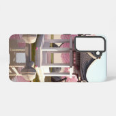 Natuur Beauty Sakura Cherry Blossom Garden Uitzich Samsung Galaxy Hoesje (Achterkant horizontaal)