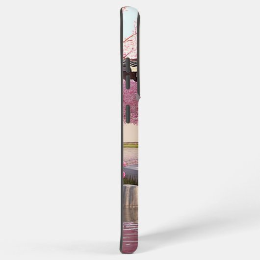 Natuur Beauty Sakura Cherry Blossom Garden Uitzich Samsung Galaxy Hoesje (Rechterkant)