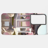 Natuur Beauty Sakura Cherry Blossom Garden Uitzich Samsung Galaxy Hoesje (Achterkant horizontaal)