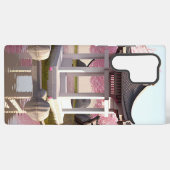 Natuur Beauty Sakura Cherry Blossom Garden Uitzich Samsung Galaxy Hoesje (Achterkant horizontaal)