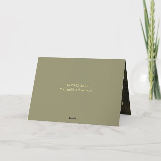 NATUUR BEL VERJAARDAG KAART (Achterkant)