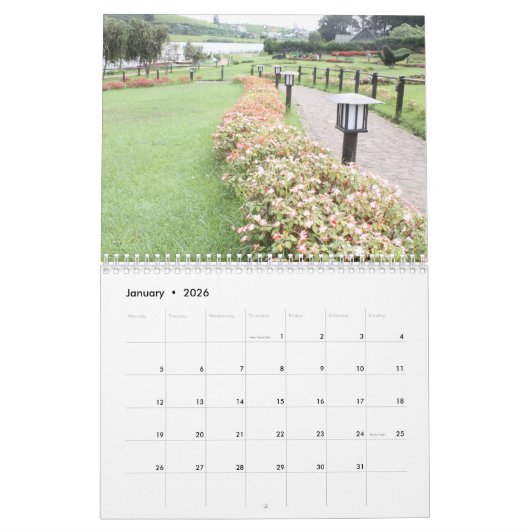 Natuur België 2025 Kalender (Jan 2026)