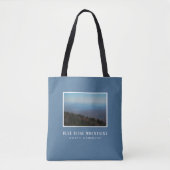 Natuur bergen Blue Ridge Rustige Landcape Tote Bag (Voorkant)