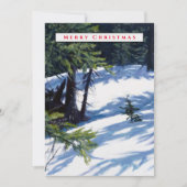 Natuur bergen sneeuw in Colorado Card Kaart (Voorkant)