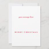 Natuur bergen sneeuw in Colorado Card Kaart (Achterkant)