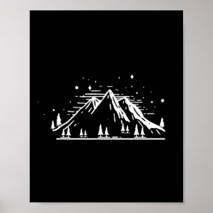Natuur Bergen Sneeuw Reizen Vakantie Wandelen Fan  Poster