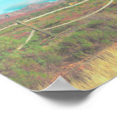 Natuur berggebieden Zuid-Afrika ZA Poster (Hoek)