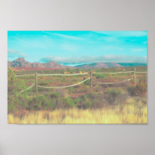 Natuur berggebieden Zuid-Afrika ZA Poster