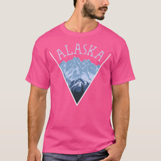 Natuur berglandschap gletsjerbos wandelen Al T-shirt