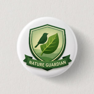 Natuur Beschermer Verkenner Kids Outdoor Award Ronde Button 3,2 Cm