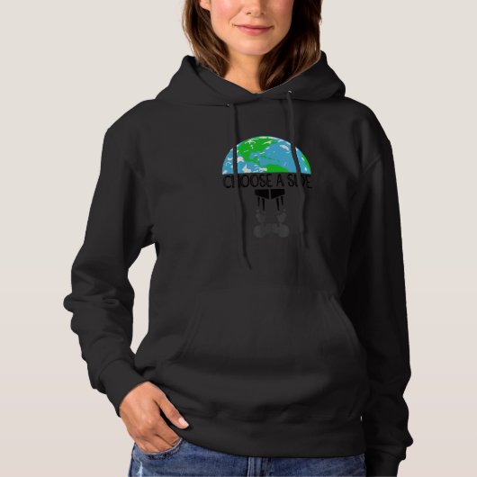 Natuur beschermings-luchtverwarmingsomgeving hoodie (Voorkant)