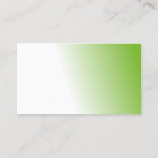 Natuur beschermt het milieu Elegant design Visitekaartje (Achterkant)