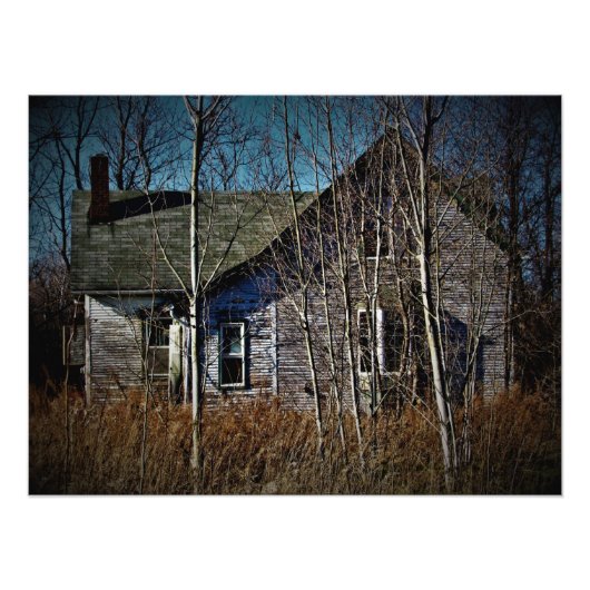 "Natuur beweegt binnen" Foto Afdruk (Voorkant)