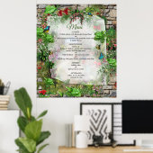 Natuur binnenshuis, buitenshuis in Bloom Poster (Thuiskantoor)