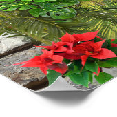 Natuur binnenshuis, buitenshuis in Bloom Poster (Hoek)