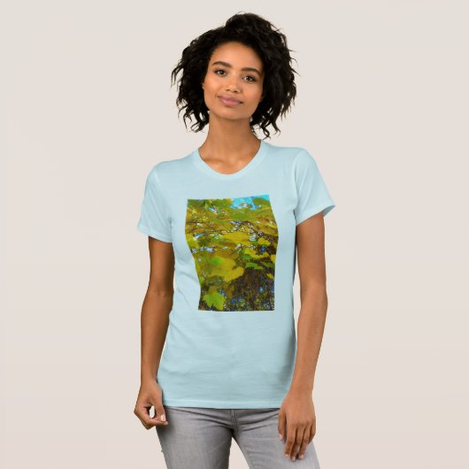 Natuur binnenstad t-shirt (Voorkant volledig)