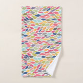 Natuur Bladeren Patroon Pip Pip Hooray Designer Bad Handdoek (Handdoek)