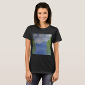 Natuur Blauwe bergen T-shirt (Voorkant volledig)
