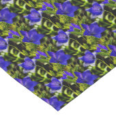 Natuur Blauwe bloemen Korte Tafelloper (Hoek)