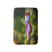 Natuur Blauwe vlinder Sluiten Tint Badmat (Voorkant Verticaal)