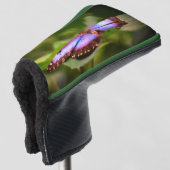 Natuur Blauwe vlinder Sluiten Tint Golfheadcover (3/4 voorkant)