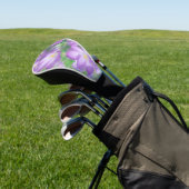 Natuur Bleke Paarse pasta Crocus Flowers Floral Golfheadcover (Insitu)