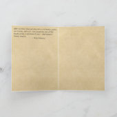 "Natuur blijft" Walt Whitman Milieu Quote Kaart (Binnen)