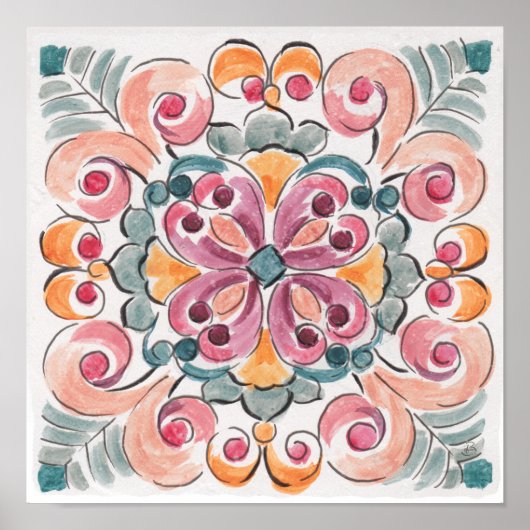 Natuur Bliss Poster (Voorkant)