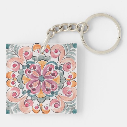 Natuur Bliss Sleutelhanger (Achterkant)