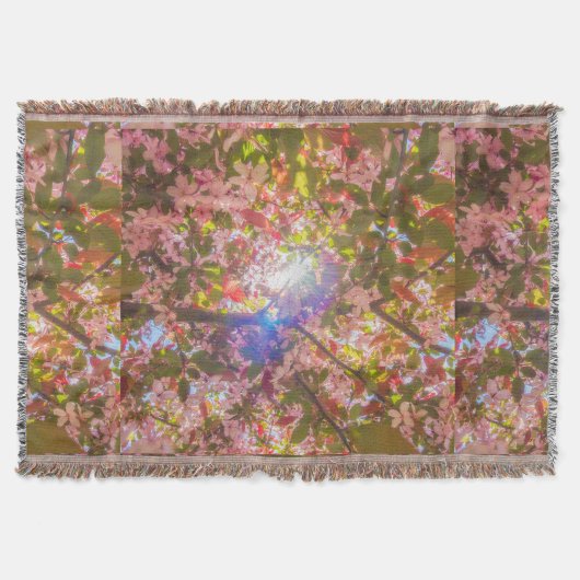 Natuur bloeit bloemen licht zonlicht deken (Voorkant)