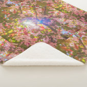 Natuur bloeit bloemen licht zonlicht sherpa deken (3/4)