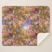 Natuur bloeit bloemen licht zonlicht sherpa deken (Voorkant (horizontaal))