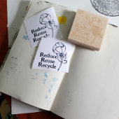 Natuur Bloem Rubberstempel