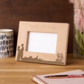 Natuur Bloemen bruiloft gepersonaliseerd Gegraveerde Lijstjes (Links)