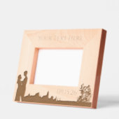 Natuur Bloemen bruiloft gepersonaliseerd Gegraveerde Lijstjes (Links)