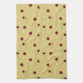 Natuur bloemenkeukenhanddoek theedoek (Verticaal)