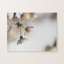 Natuur BLOeming White Cherry Tree Legpuzzel