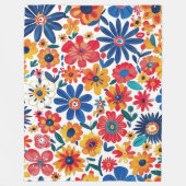 Natuur Blooming Touch 60x80 fleece deken (Voorkant)